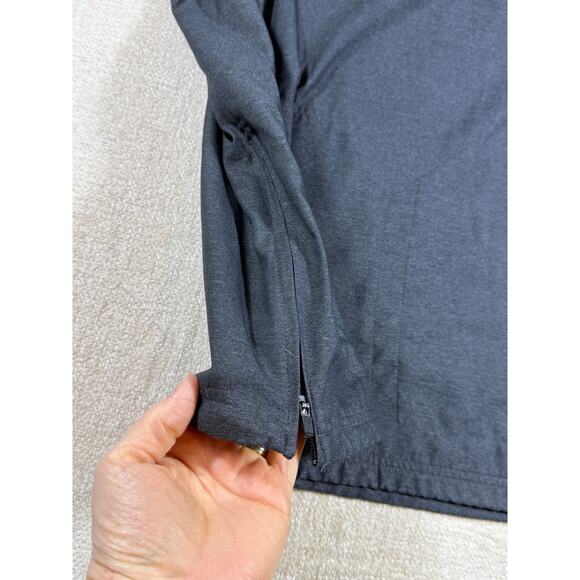 Under Armour Men’s L Black Gray ¼ Zip Long Sleeve Pullover Texas Tech Logo Shirt - Picture 6 of 9